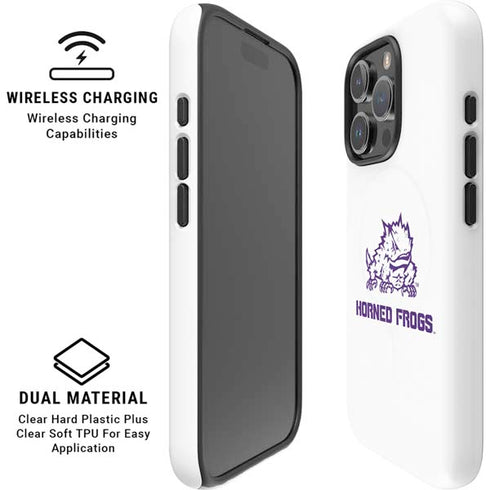 Texas Christian University Horned Frogs TCU iPhone 16 Pro Magsafe Impact Case